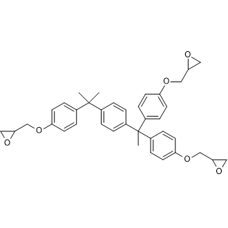 2,2'-((((1-(4-(2-(4-(Oxiran-2-ylmethoxy)phenyl)propan-2-yl)phenyl)ethane-1,1-diyl)bis(4,1-phenylene))bis(oxy))bis(methylene))bis(oxirane)|CS-0089157