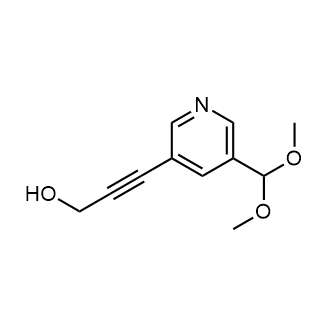 3-(5-(Dimethoxymethyl)pyridin-3-yl)prop-2-yn-1-ol|CS-0089770