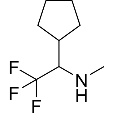 1-Cyclopentyl-2,2,2-trifluoro-N-methylethan-1-amine|CS-0090002