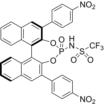 N-((11bR)-2,6-Bis(4-nitrophenyl)-4-oxidodinaphtho[2,1-d:1',2'-f][1,3,2]dioxaphosphepin-4-yl)-1,1,1-trifluoromethanesulfonamide|CS-0090750