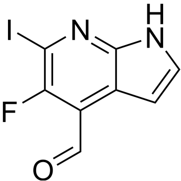 5-Fluoro-6-iodo-1H-pyrrolo[2,3-b]pyridine-4-carbaldehyde|CS-0090830