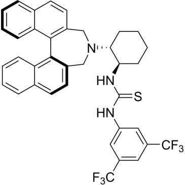 N-[3,5-Bis(trifluoromethyl)phenyl]-N'-[(1R,2R)-2-[(11bS)-3,5-dihydro-4H-dinaphth[2,1-c:1',2'-e]azepin-4-yl]cyclohexyl]thiourea|CS-0090855