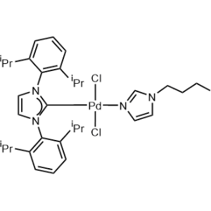 Palladium, [1,3-bis[2,6-bis(1-methylethyl)phenyl]-1,3-dihydro-2H-imidazol-2-ylidene](1-butyl-1H-imidazole-κN3)dichloro-, (SP-4-1)-|CS-0090945