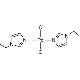 Palladium, dichlorobis(1-ethyl-1H-imidazole-N3)-, (SP-4-2)- 9CI|CS-0090987