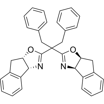 (3aR,3a'R,8aS,8a'S)-2,2'-(1,3-Diphenylpropane-2,2-diyl)bis(3a,8a-dihydro-8H-indeno[1,2-d]oxazole)|CS-0091149