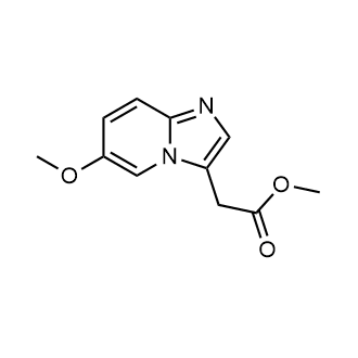 Methyl 2-(6-methoxyimidazo[1,2-a]pyridin-3-yl)acetate|CS-0091238