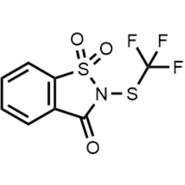 2-((Trifluoromethyl)thio)benzo[d]isothiazol-3(2H)-one 1,1-dioxide|CS-0091625