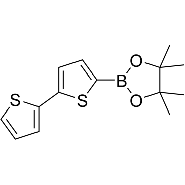 2-([2,2'-Bithiophen]-5-yl)-4,4,5,5-tetramethyl-1,3,2-dioxaborolane|CS-0091659