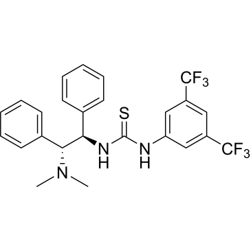 N-[3,5-Bis(trifluoromethyl)phenyl]-N'-[(1R,2R)-2-(dimethylamino)-1,2-diphenylethyl]thiourea|CS-0091860