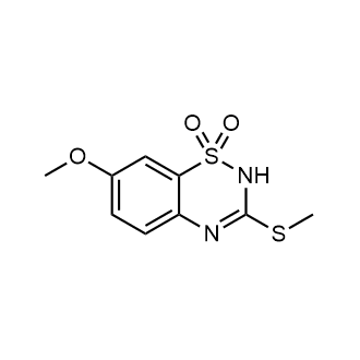 7-Methoxy-3-(methylthio)-2H-benzo[e][1,2,4]thiadiazine 1,1-dioxide|CS-0092071