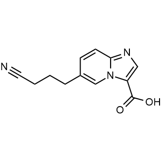 6-(3-Cyanopropyl)imidazo[1,2-a]pyridine-3-carboxylic acid|CS-0092293