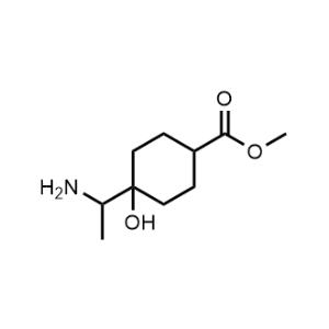 Methyl 4-(1-aminoethyl)-4-hydroxycyclohexanecarboxylate|CS-0092359
