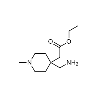 Ethyl 2-(4-(aminomethyl)-1-methylpiperidin-4-yl)acetate|CS-0092364