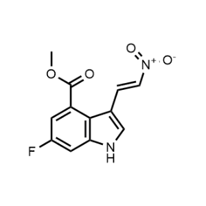 (E)-Methyl 6-fluoro-3-(2-nitrovinyl)-1H-indole-4-carboxylate|CS-0092378