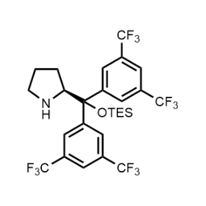 (2S)-2-[Bis[3,5-bis(trifluoromethyl)phenyl][(triethylsilyl)oxy]methyl]pyrrolidine|CS-0092696