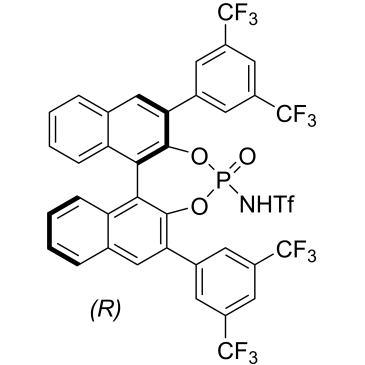 N-​[(11bR)​-​2,​6-​Bis[3,​5-​bis(trifluoromethyl)​phenyl]​-​4-​oxido-dinaphtho[2,​1-​d:1',​2'-​f]​[1,​3,​2]​dioxaphosphepin-​4-​yl]​-​1,​1,​1-​trifluoromethanesulfonamide|CS-0092711