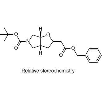 rel-tert-Butyl (3aR,6aR)-2-(2-(benzyloxy)-2-oxoethyl)hexahydro-5H-furo[2,3-c]pyrrole-5-carboxylate|CS-0092745