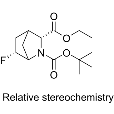 racemic-(3R,6R)-2-tert-Butyl 3-ethyl 6-fluoro-2-azabicyclo[2.2.1]heptane-2,3-dicarboxylate|CS-0092766