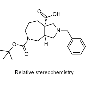 Racemic-((3aS,8aS)-2-benzyl-5-(tert-butoxycarbonyl)decahydropyrrolo[3,4-c]azepine-8a-carboxylic acid|CS-0092768