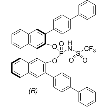 N-[(11bR)-2,6-Bis([1,1'-biphenyl]-4-yl)-4-oxidodinaphtho[2,1-d:1',2'-f][1,3,2]dioxaphosphepin-4-yl]-1,1,1-trifluoromethanesulfonamide|CS-0092884