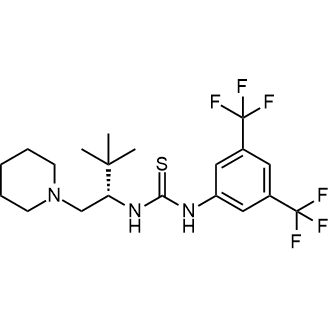 N-[3,5-Bis(trifluoromethyl)phenyl]-N'-[(1S)-2,2-dimethyl-1-(1-piperidinylmethyl)propyl]thiourea|CS-0093047