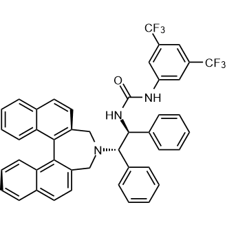 N-[3,5-Bis(trifluoromethyl)phenyl]-N'-[(1S,2S)-2-[(11bR)-3,5-dihydro-4H-dinaphth[2,1-c:1',2'-e]azepin-4-yl]-1,2-diphenylethyl]urea|CS-0093208