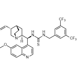 N-[[3,5-Bis(trifluoromethyl)phenyl]methyl]-N'-[(8α,9S)-6'-methoxycinchonan-9-yl]thiourea|CS-0093303