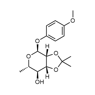 (3aR,4S,6S,7S,7aR)-4-(4-Methoxyphenoxy)-2,2,6-trimethyltetrahydro-4H-[1,3]dioxolo[4,5-c]pyran-7-ol|CS-0093309