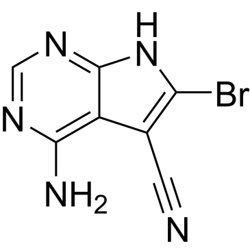 4-Amino-6-bromo-7H-pyrrolo[2,3-d]pyrimidine-5-carbonitrile|CS-0093361