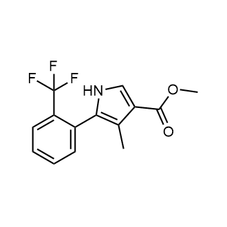Methyl 4-methyl-5-(2-(trifluoromethyl)phenyl)-1H-pyrrole-3-carboxylate|CS-0093628