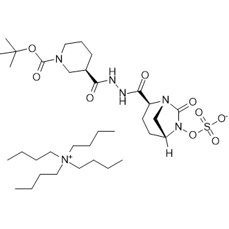 Tetrabutylammonium (1R,2S,5R)-2-(2-((R)-1-(tert-butoxycarbonyl)piperidine-3-carbonyl)hydrazinecarbonyl)-7-oxo-1,6-diazabicyclo[3.2.1]octan-6-yl sulfate|CS-0094047