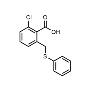 2-Chloro-6-((phenylthio)methyl)benzoic acid|CS-0094076