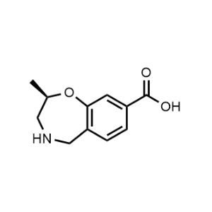 (R)-2-Methyl-2,3,4,5-tetrahydrobenzo[f][1,4]oxazepine-8-carboxylic acid|CS-0094176