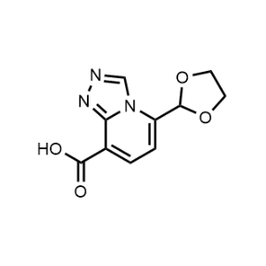 5-(1,3-Dioxolan-2-yl)-[1,2,4]triazolo[4,3-a]pyridine-8-carboxylic acid|CS-0094750