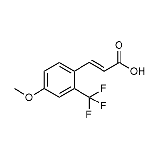 (E)-3-(4-Methoxy-2-(trifluoromethyl)phenyl)acrylic acid|CS-0094965