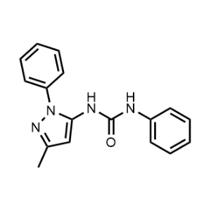 1-(5-Methyl-2-phenyl-2H-pyrazol-3-yl)-3-phenyl-urea|CS-0095395