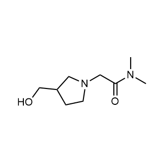 2-(3-(Hydroxymethyl)pyrrolidin-1-yl)-N,N-dimethylacetamide|CS-0095656