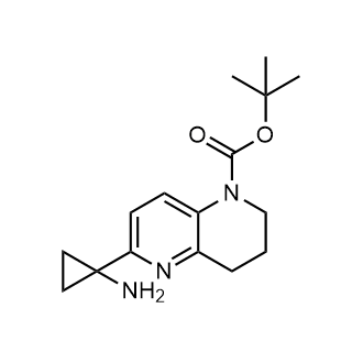 tert-Butyl 6-(1-aminocyclopropyl)-3,4-dihydro-1,5-naphthyridine-1(2H)-carboxylate|CS-0096117