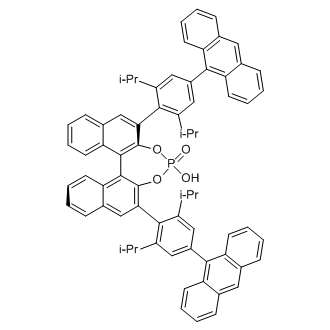 (11bR)-2,6-bis[4-(9-anthracenyl)-2,6-bis(1-methylethyl)phenyl]-4-hydroxy-4-oxide-dinaphtho[2,1-d:1',2'-f][1,3,2]dioxaphosphepin|CS-0096639
