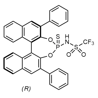 N-((11bR)-2,6-diphenyl-4-sulfidodinaphtho[2,1-d:1',2'-f][1,3,2]dioxaphosphepin-4-yl)-1,1,1-trifluoromethanesulfonamide|CS-0096664