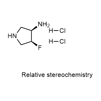 rel-(3R,4S)-4-Fluoropyrrolidin-3-amine dihydrochloride|CS-0096695