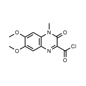 6,7-Dimethoxy-4-methyl-3-oxo-3,4-dihydroquinoxaline-2-carbonyl chloride|CS-0097134