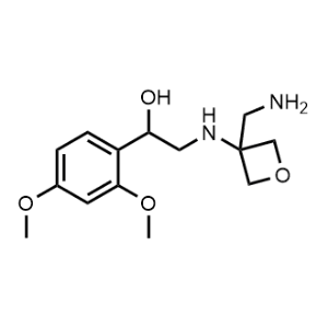 2-((3-(Aminomethyl)oxetan-3-yl)amino)-1-(2,4-dimethoxyphenyl)ethan-1-ol|CS-0097251