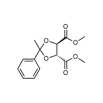 Dimethyl (4R,5R)-2-methyl-2-phenyl-1,3-dioxolane-4,5-dicarboxylate|CS-0097520