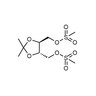 [(4S,5S)-2,2-Dimethyl-5-(methylsulfonyloxymethyl)-1,3-dioxolan-4-yl]methyl methanesulfonate|CS-0097525
