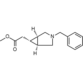 Methyl 2-((1R,5S,6s)-3-benzyl-3-azabicyclo[3.1.0]hexan-6-yl)acetate|CS-0097802