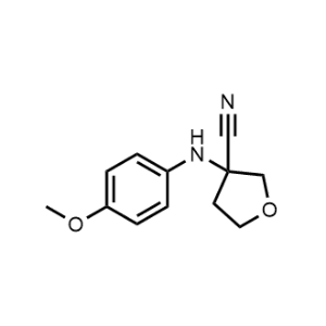 3-((4-Methoxyphenyl)amino)tetrahydrofuran-3-carbonitrile|CS-0098201