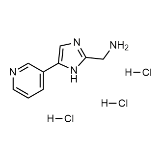 (5-(Pyridin-3-yl)-1H-imidazol-2-yl)methanamine trihydrochloride|CS-0099635