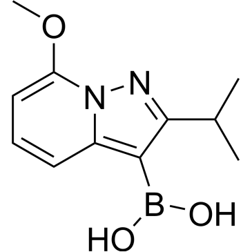 (2-Isopropyl-7-methoxypyrazolo[1,5-a]pyridin-3-yl)boronic acid|CS-0100055