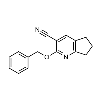 2-(Benzyloxy)-6,7-dihydro-5H-cyclopenta[b]pyridine-3-carbonitrile|CS-0100167